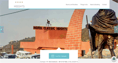 Desktop Screenshot of hotelclassicheights.com